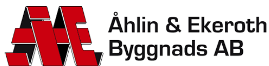 Logo Åhlin & Ekeroth Bygggnads