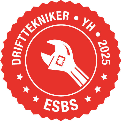 Sigill för YH utbildning till Drifttekniker hos ESBS.